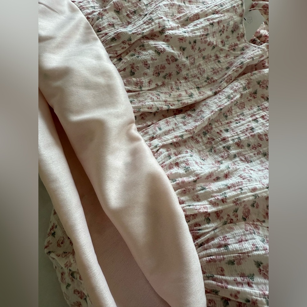 NWT - Lena & Lou - Little Girl's Floral Tiered Dress - Size 6-7 - Picture 8 of 9